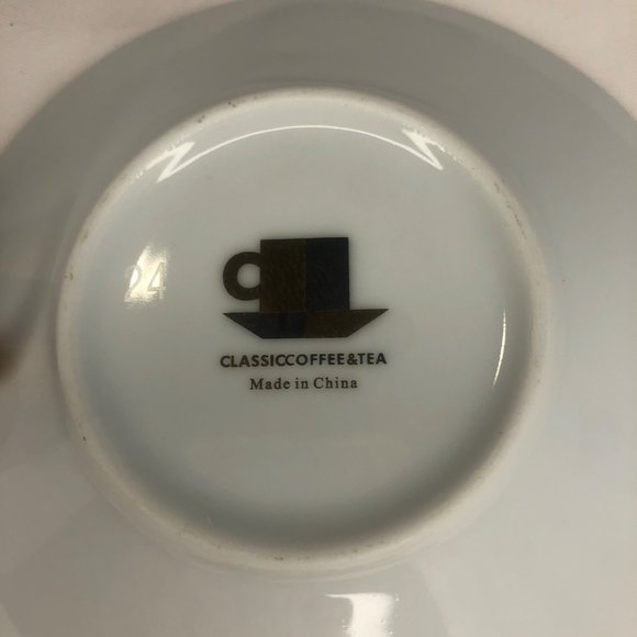 Classic Coffee & Tea China in Pastels and Gold Trim - Picture 6 of 8